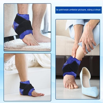 Padă de gheață Ice Sail, umplută cu gel, țesătură de poliester, 300 g