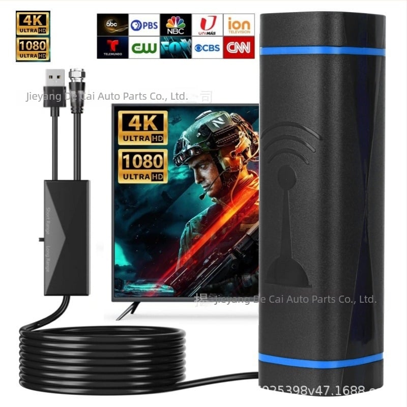 Antena TV DTMB digital terestră, utilizare interioară/exterioară, wireless, HD