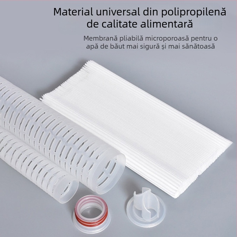Element filtrant pliabil cu pori micropori, debit mare, PP bumb