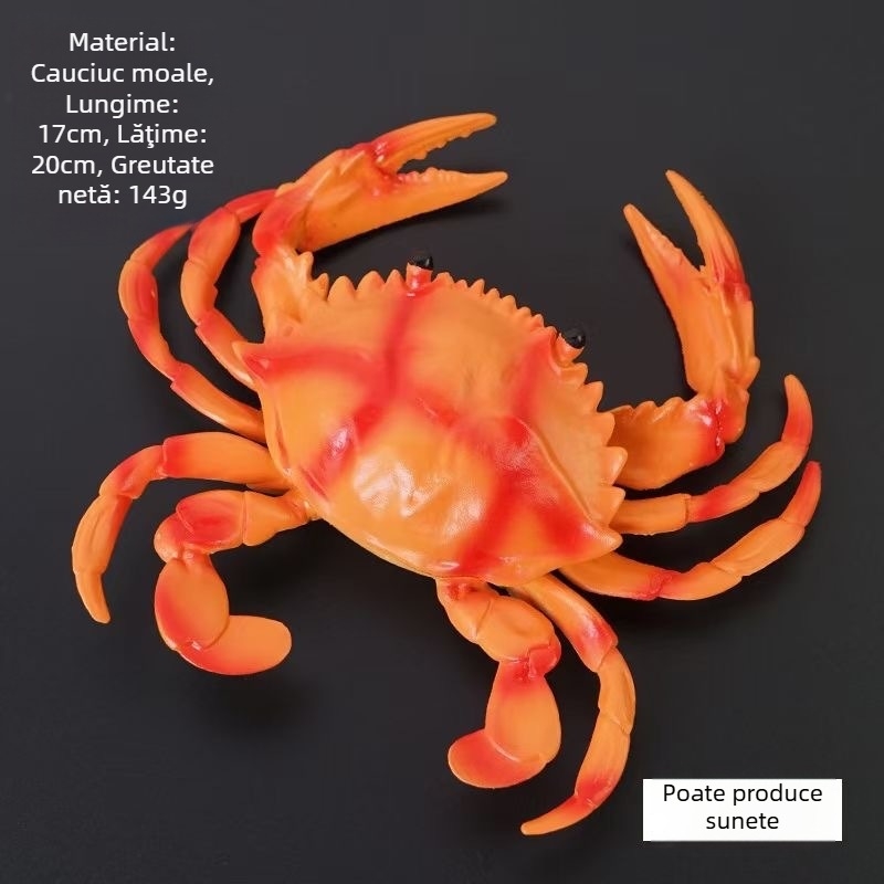 Fulisi husă TPU pentru Apple iPhone 13–16 Pro Max – Termoplastic, Anti-fall, Design creativ cu tigaie și crab din cauciuc moale