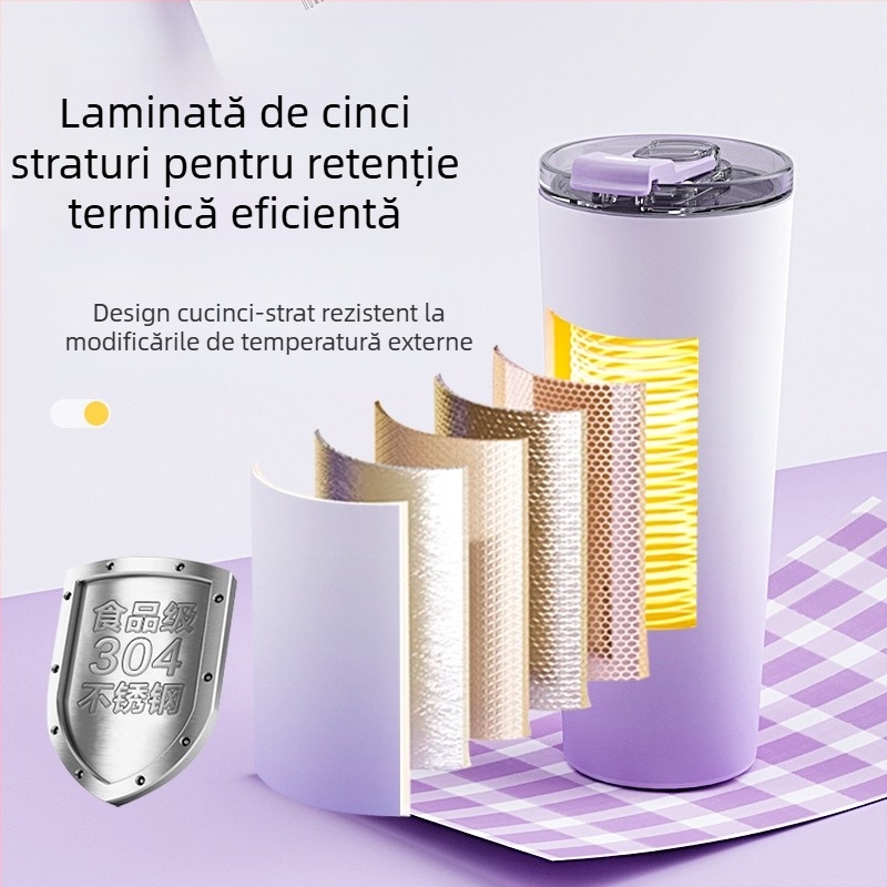 Pahar pentru sucuri cu izolație și baterie încorporată, 60W, capacitate 601–800 ml, 22 001 RPM și peste