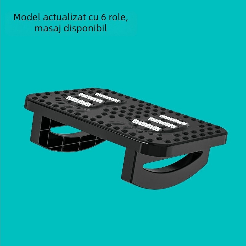 Suport pentru picior sub birou — ergonomic din plastic, stil simplu modern, nepliabil, fără personalizare