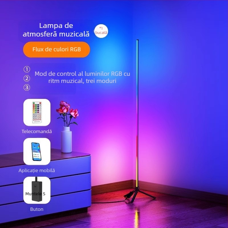 Lampa de noapte cu baterie încorporată, abajur din sticlă, întrerupător cu buton, control inteligent, ≤36V