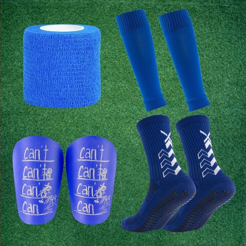 Cuilin protecții tibie pentru fotbal - Material PU, potrivite pentru fotbal și volei cu piciorul