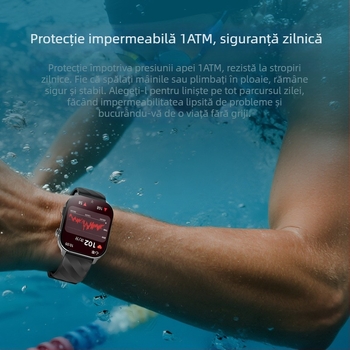 LC211 GPS Smartwatch cu monitorizare dinamică a ritmului cardiac, monitorizare a somnului și detecție a oxigenului din sânge, rezistent la apă pentru înot