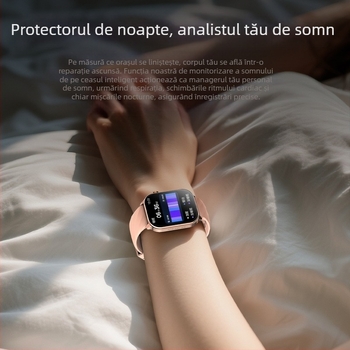 LC211 GPS Smartwatch cu monitorizare dinamică a ritmului cardiac, monitorizare a somnului și detecție a oxigenului din sânge, rezistent la apă pentru înot