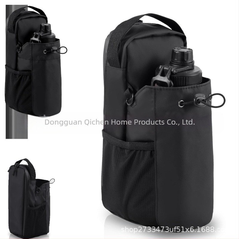 Geantă crossbody pentru bărbați, material PU, impermeabilă, stil de călătorie de agrement, primăvara 2025