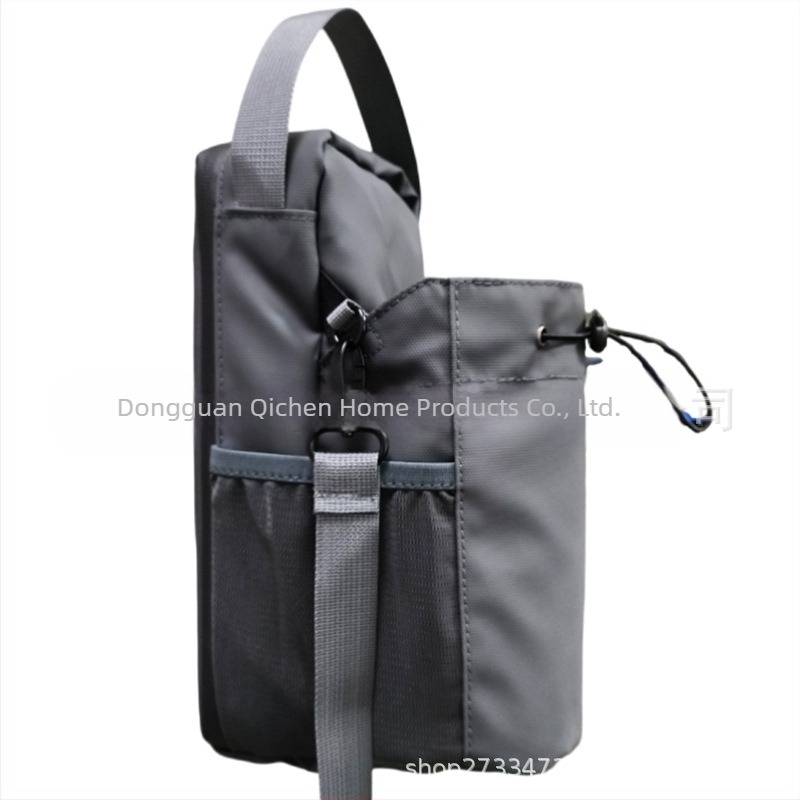 Geantă crossbody pentru bărbați, material PU, impermeabilă, stil de călătorie de agrement, primăvara 2025