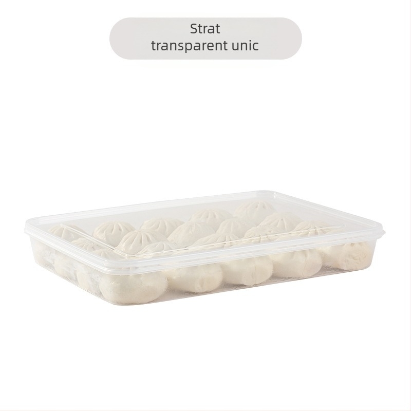 Cutie de congelare pentru dumplings cu capac – pentru depozitare alimentară, plastic alimentar