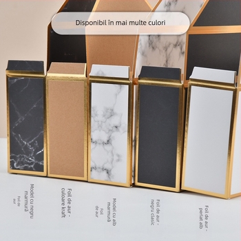 Cutie pentru flori cu design tip plic, handmade, model hot stamping envelope flower box, din carton alb de 600 g, ambalaj 12 bucăți, brand Qianxi packaging.