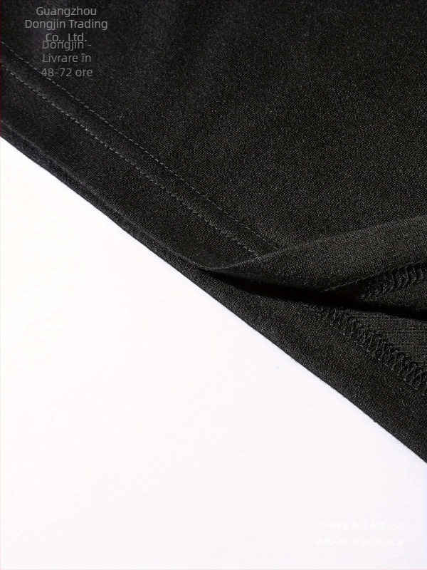 tricou din bumbac 96%+, croială lejeră, guler rotund, mâneci scurte, model imprimat