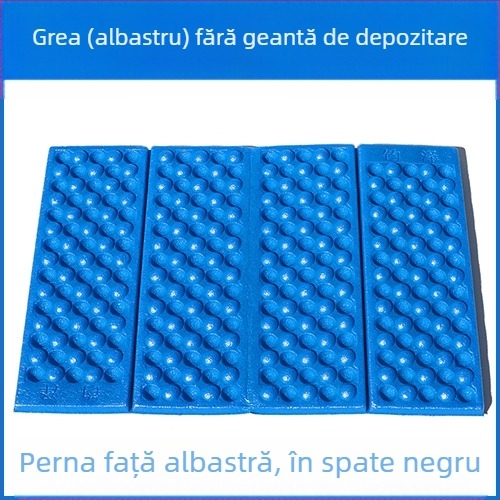 Pernuță portabilă XPE pentru dans pătrat, impermeabilă și rezistentă la umezeală, covor de spumă pliabil pentru camping, pentru o persoană