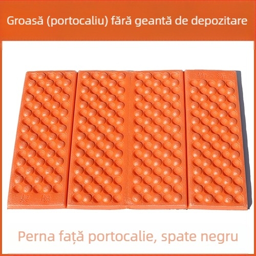 Pernuță portabilă XPE pentru dans pătrat, impermeabilă și rezistentă la umezeală, covor de spumă pliabil pentru camping, pentru o persoană