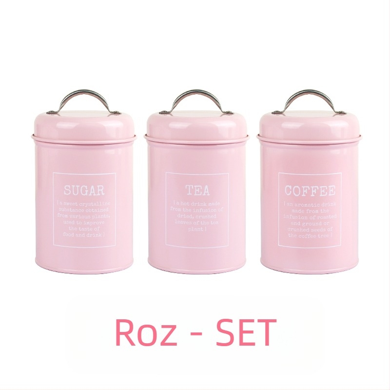 Recipient metalic rotund sigilat cu inel de etanșare, pentru lapte praf, cafea, ceai, bomboane și pudră pentru mască facială; capacitate sub 300 ml