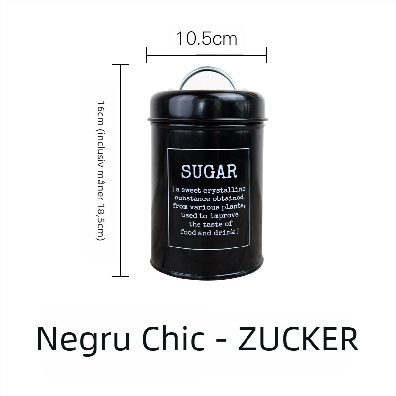 Recipient metalic rotund sigilat cu inel de etanșare, pentru lapte praf, cafea, ceai, bomboane și pudră pentru mască facială; capacitate sub 300 ml