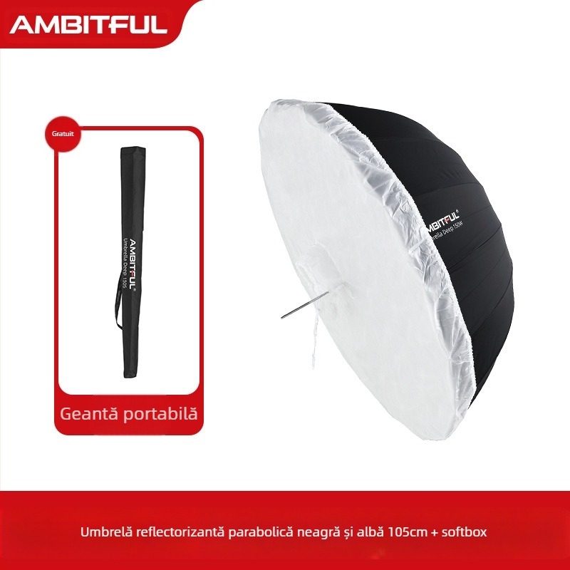 Zhiqi Echipament Reflector - Acoperire Lumină Moale Portabilă pentru Fotografie și Videografie