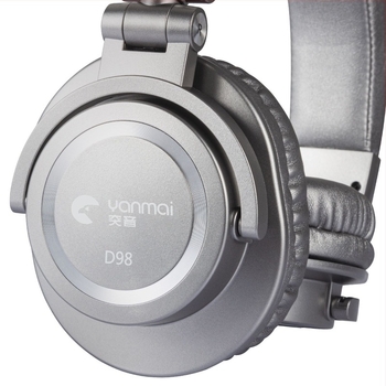 Căști monitor DJ cu difuzor de 50 mm, cablu de 2 m, jack 3,5/6,3 mm, răspuns în frecvență 15 Hz-20 kHz