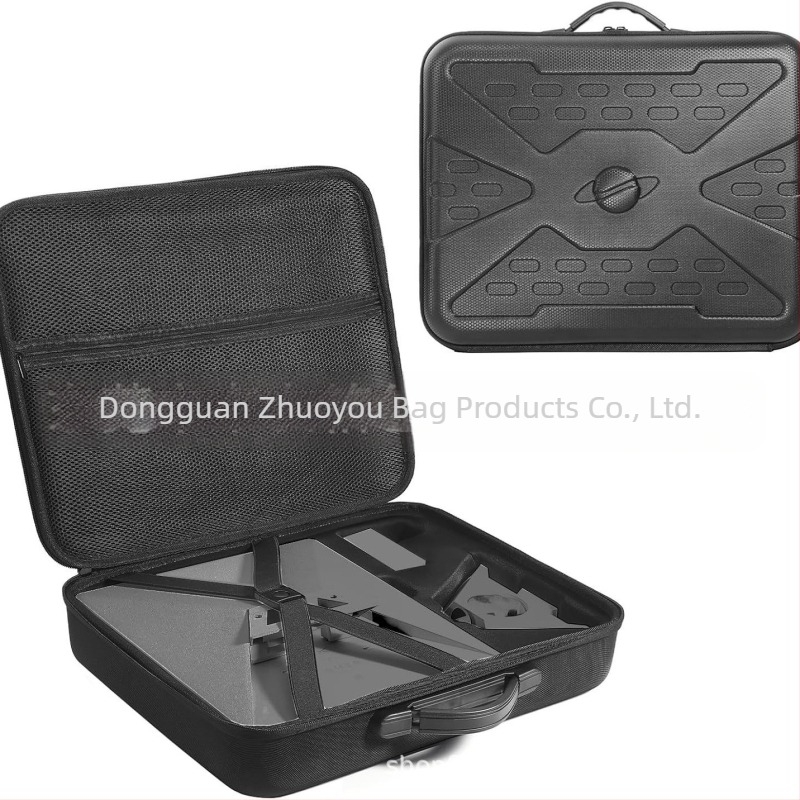 Cutie de unelte portabilă cu carcasă EVA pentru accesorii Starlink receptor/router, model ZY250919; material compozit; capacitate de încărcare: 5; marcare anti-contrafacere; ambalaj rezistent la apă