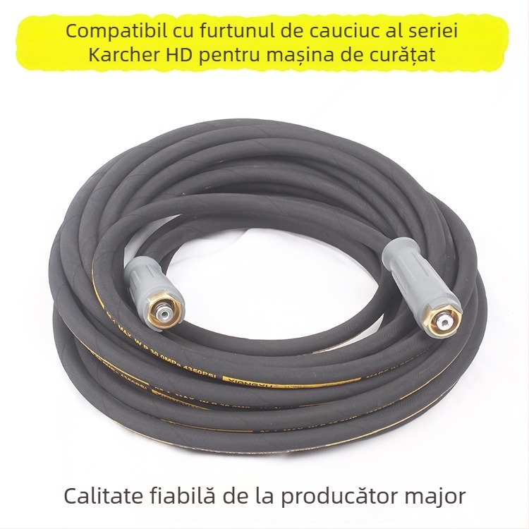 Tub de cauciuc Kärcher pentru HD5/11, HD6/15, HD4/10 – compatibil cu curățătoare de înaltă presiune; Material: nitril; Origine: Taizhou