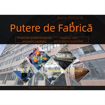 Valvă de alimentare pentru toaletă Ketai, din plastic, intrare laterală G1/2, conector cu filet de patru părți