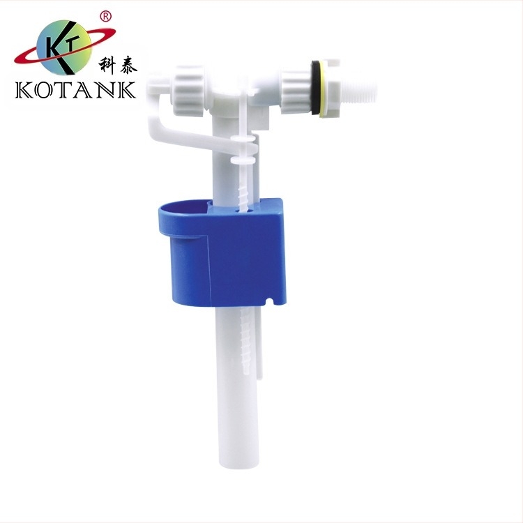 Valvă de alimentare pentru toaletă Ketai, din plastic, intrare laterală G1/2, conector cu filet de patru părți