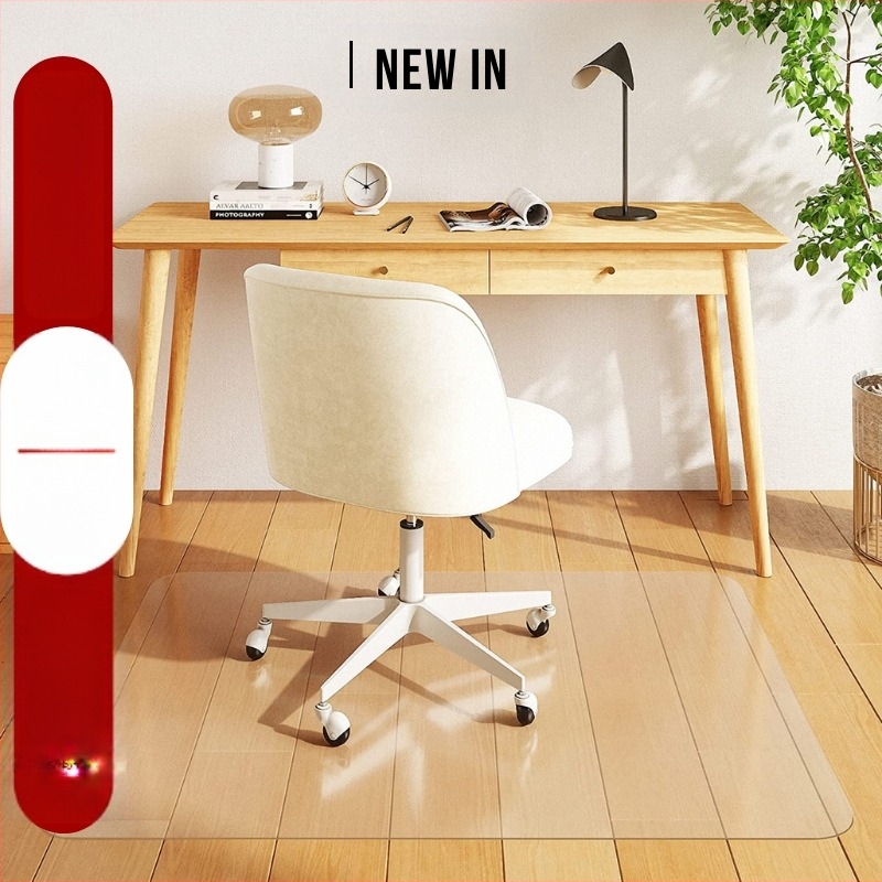 Covor de podea din PVC transparent, dreptunghiular, impermeabil și antiderapant, țesut mecanic, personalizabil