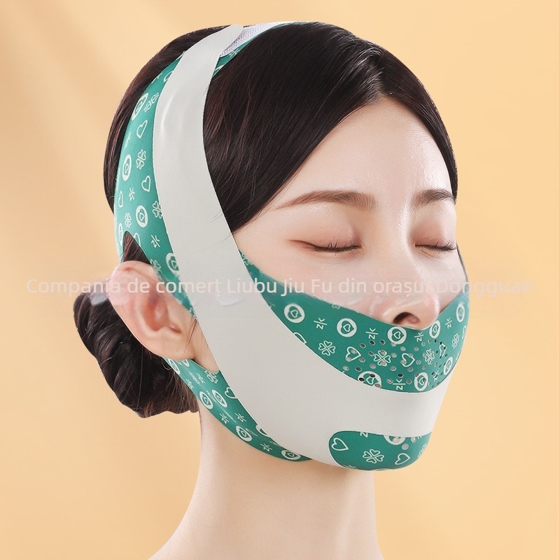 Bandă de lifting facial, tip mască — Kenzhen KZ-6618, fără electricitate, lansare 2022