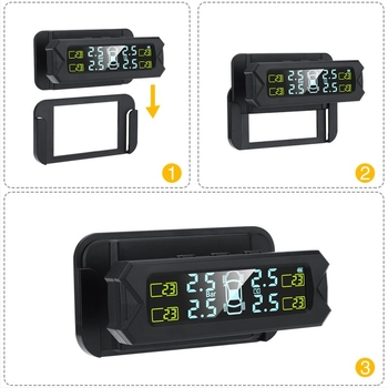 Monitor pentru presiunea pneurilor cu personalizare a matriței private, imprimare logo, ambalaj personalizat, detectare presiune, portabil