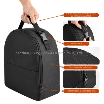 Geantă de călătorie, formă cub, material 600D Oxford, multifuncțională, stil modern minimalist, model 005-O002-050015