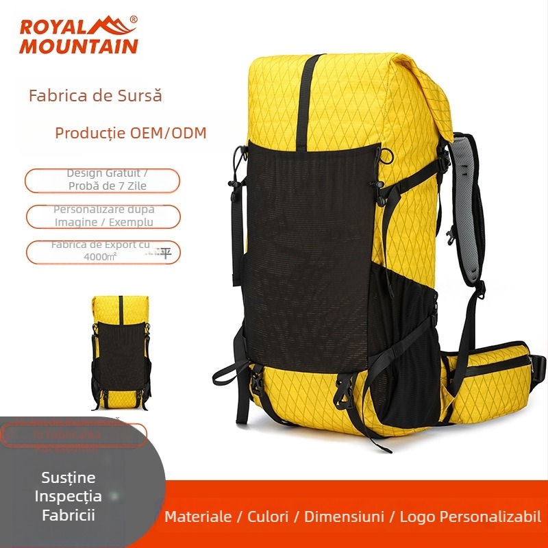 Rucsac de drumeție X-PAC, impermeabil, ultraușor, rezistent la rupere, personalizabil cu logo