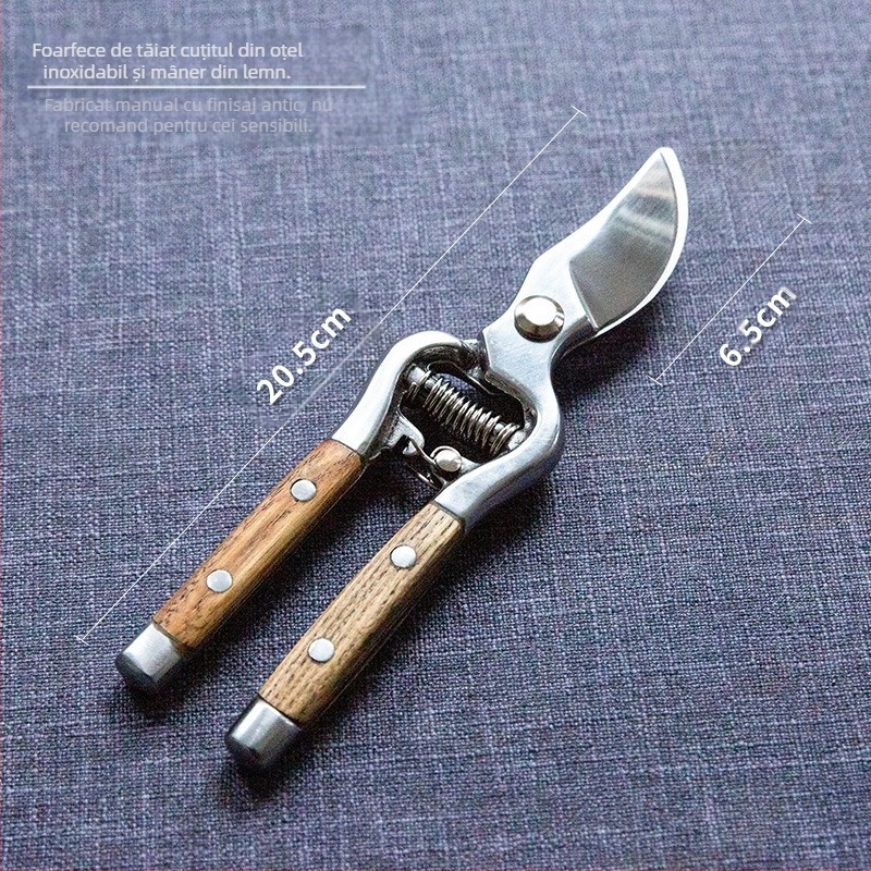 Foarfece de tăiat crengi din oțel inoxidabil pentru grădinărit acasă