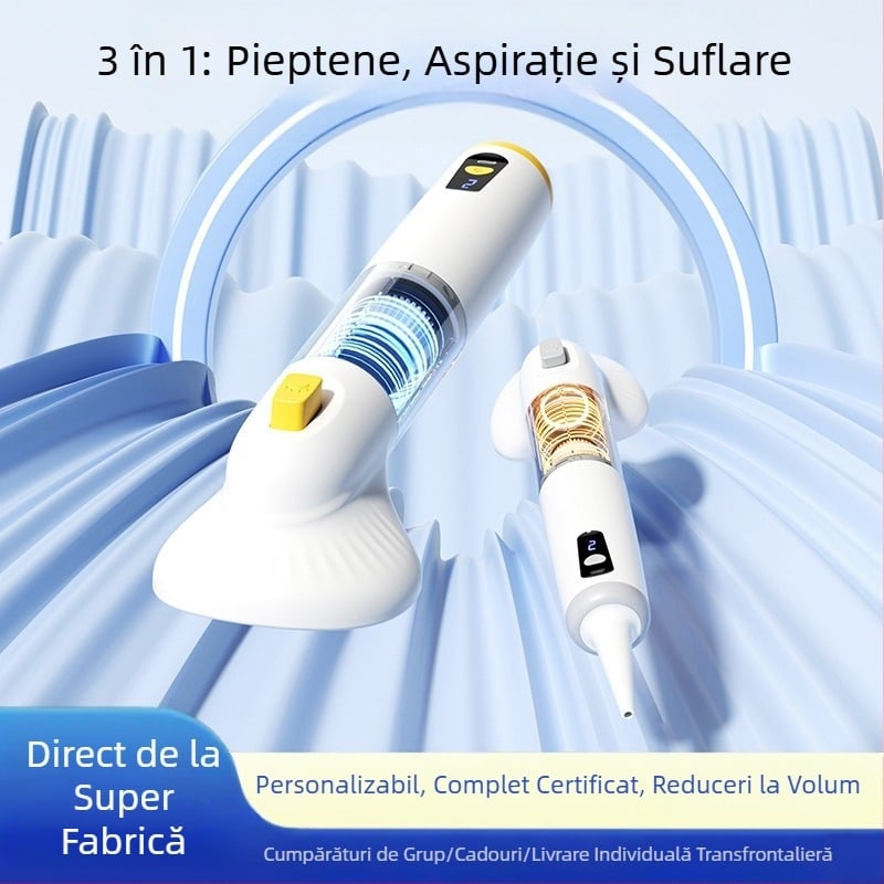 Curățător de păr pentru pisici și câini