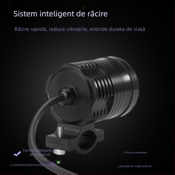 Far LED pentru motocicletă, 30W, 12-80V, 3000-3500 lm, model XCD-1066