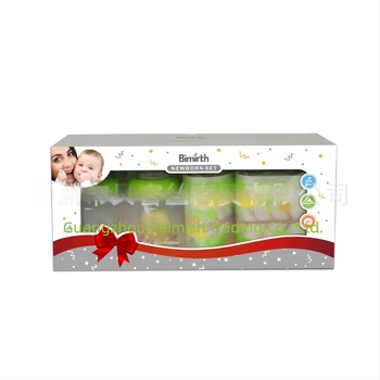 Bimirth Set cadou pentru depozitarea laptelui matern – pungi PE de 250 ml, pungă pentru cuptorul cu microunde, perie pentru sticle și pungă de sterilizare (cutie cadou)