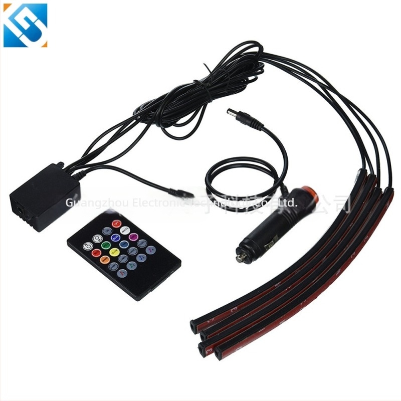 Lumină ambientală LED pentru automobil, model APP36, 10 W, 12 V, 0.5 A, silicon