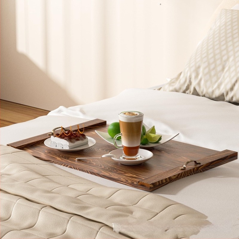 Capac din lemn pentru aragazul cu gaz – tocător multifuncțional și tavă portabilă