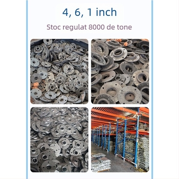 Placă flanșă din fontă pentru baza conductelor de apă, DN15/DN20/DN25, diametre flanșe 4/6 sau 1 inch