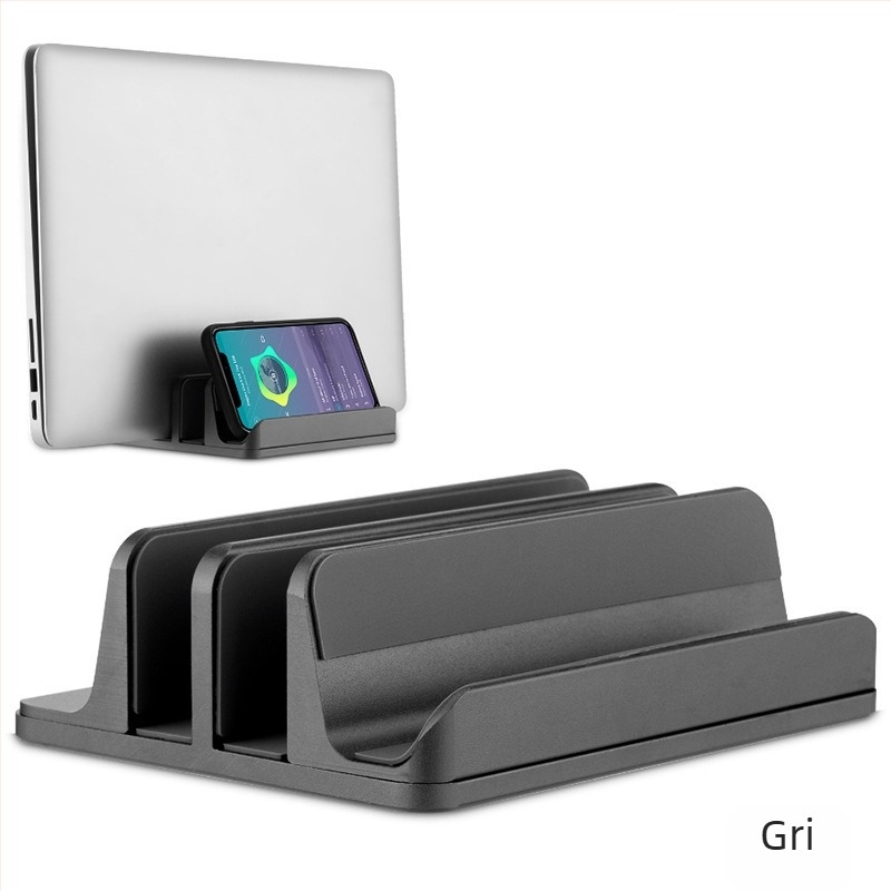 iDock suport pentru notebook din aliaj de aluminiu, reglabil N17-4/N17-X cu disipare de căldură, pentru birou, lansare iulie 2025