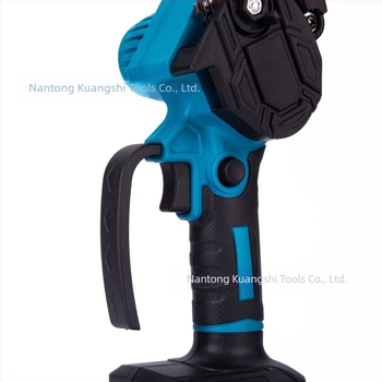 Ferăstrău cu lanț electric, fără fir, portabil, baterie Li-ion, putere mare (baterie Li-ion de 21V, materialul lanțului: oțel, intervalul de tensiune: AC monophasic și DC ≤ 50V)