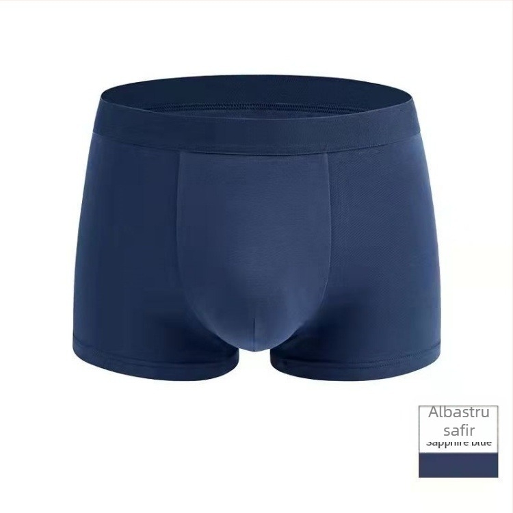 Boxeri bărbați din bumbac, antibacterieni, respirabili, talie medie, 95-100% bumbac