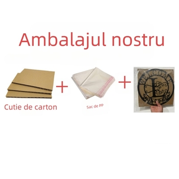 Artă din Fier 3D cu Colibri – Set de patru piese pentru Casă și Grădină în Aer Liber, Stil Modern Minimalist, Cod B71