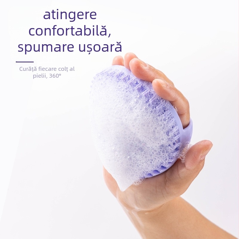 Perie de baie din silicon Yuzhe – masaj și curățare, universală, personalizabilă