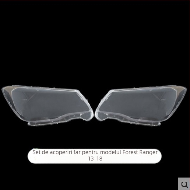 Capac de far Wheeler pentru Subaru Forester – acoperire din sticlă, compatibilă cu farurile Forester, procesare personalizată disponibilă