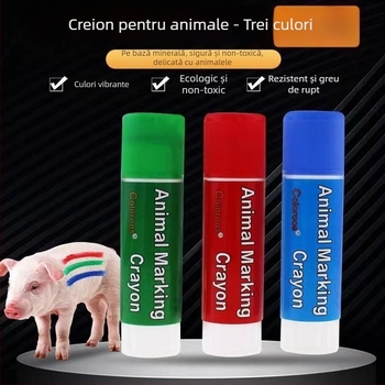 Marker veterinar pentru purcei, bovine și oi — impermeabil, rezistent la decolorare, marcă Zhenfu xian