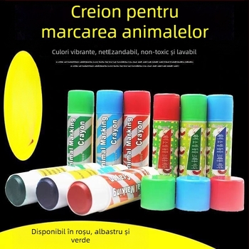 Marker veterinar pentru purcei, bovine și oi — impermeabil, rezistent la decolorare, marcă Zhenfu xian