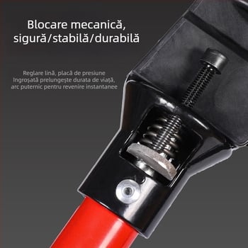 Tijă de susținere retractabilă pentru dulapuri – hardware pentru mobilier de baie, oglindă și chiuvetă sub blat