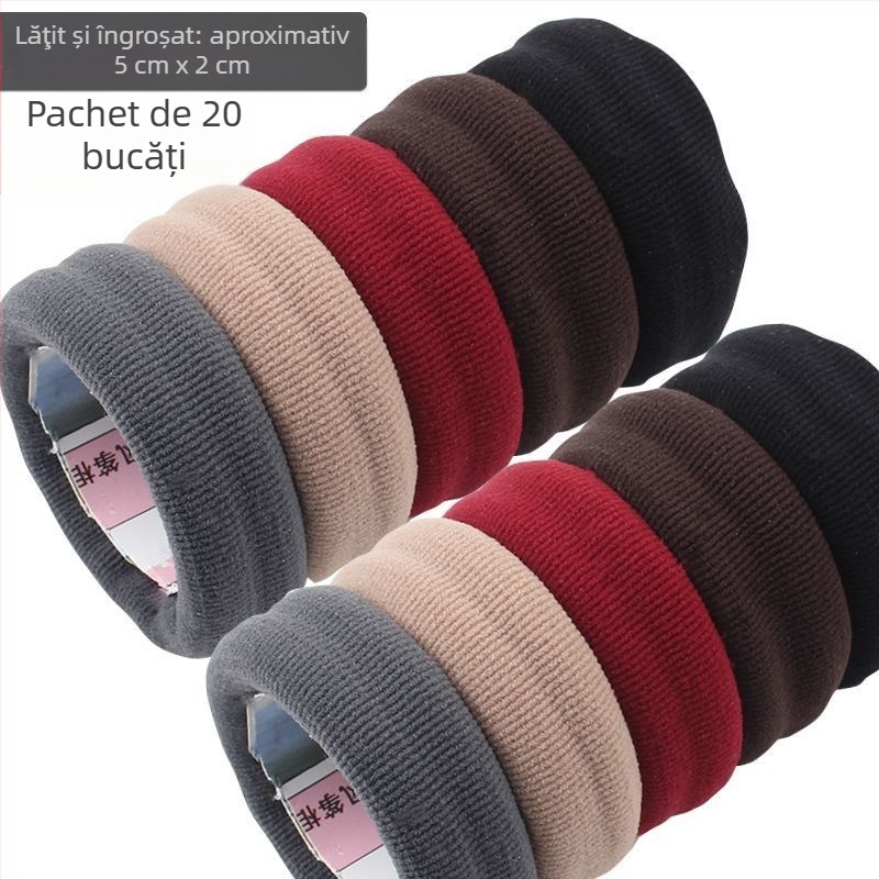 Elastic pentru coadă înaltă — fără cusături, din poliester, brand Unique Item, primăvara 2025, stil desen animat, proaspăt și dulce