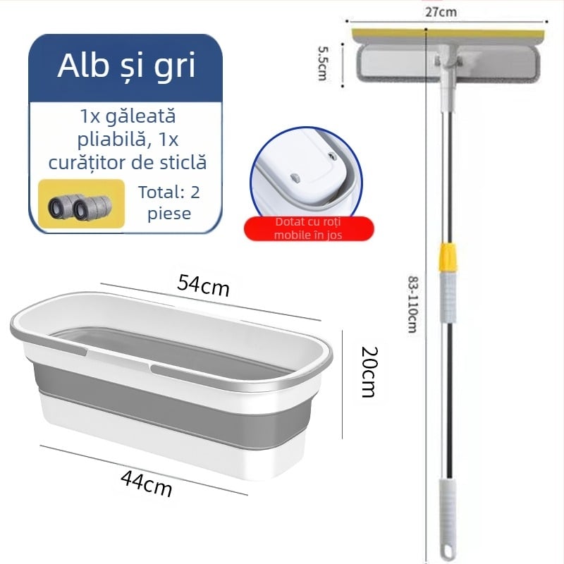 Găleată pliabilă dreptunghiulară pentru mop, din plastic, brand Other, neimportată, alt timp de comercializare