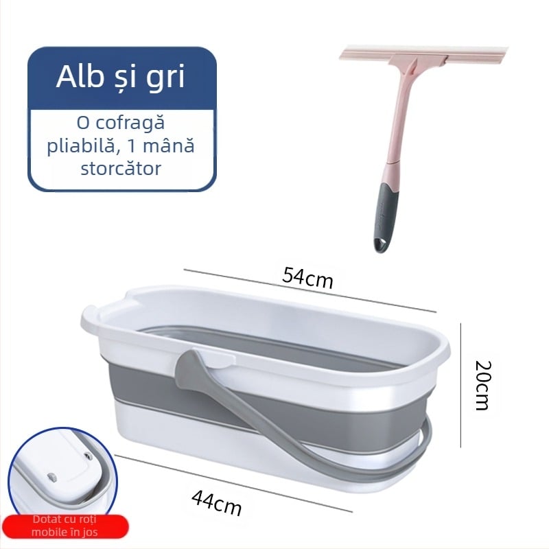 Găleată pliabilă dreptunghiulară pentru mop, din plastic, brand Other, neimportată, alt timp de comercializare