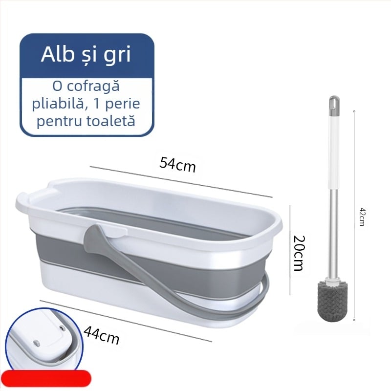 Găleată pliabilă dreptunghiulară pentru mop, din plastic, brand Other, neimportată, alt timp de comercializare